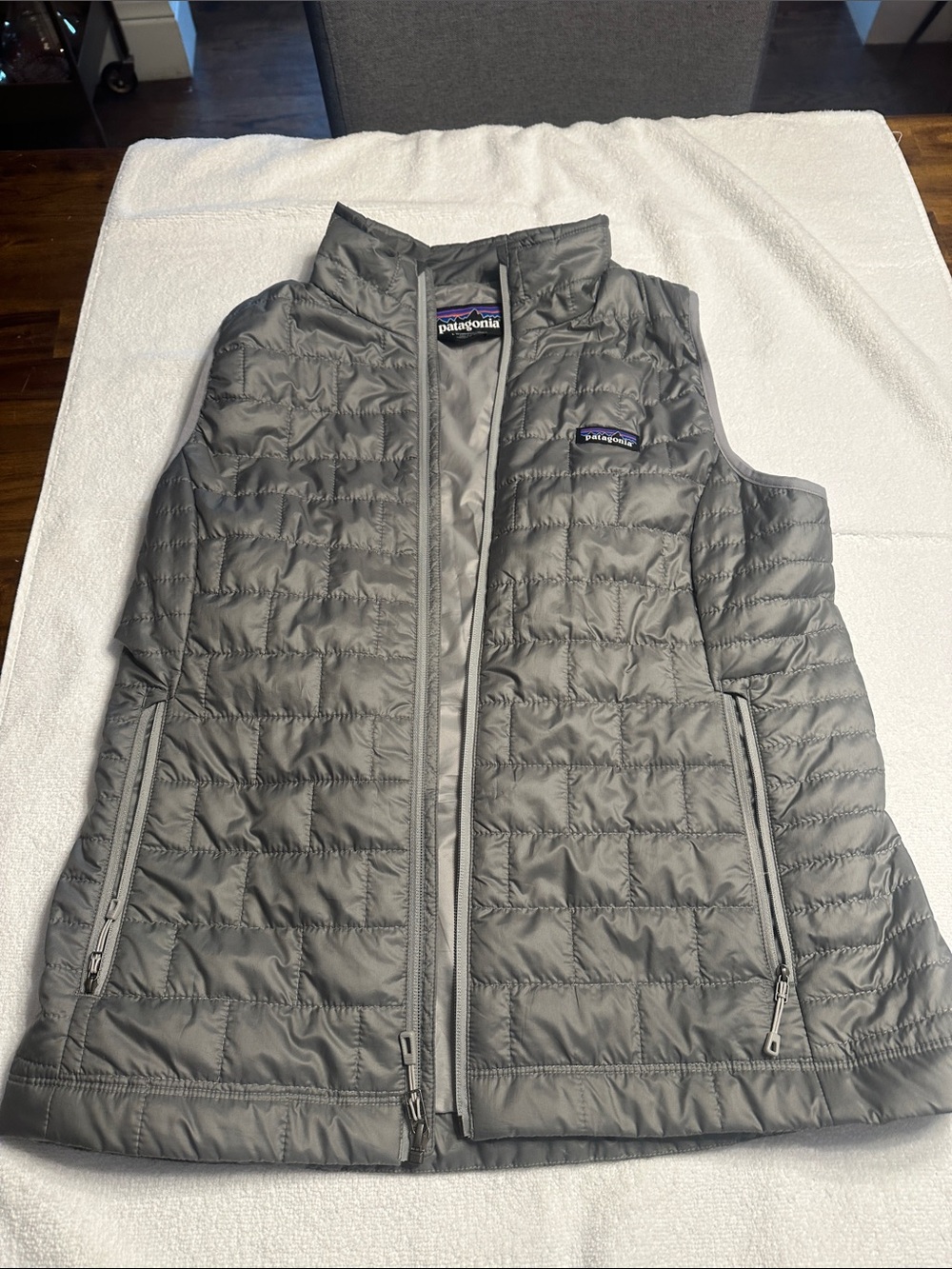 Patagonia Women's Quilted Nano Vest - Gray